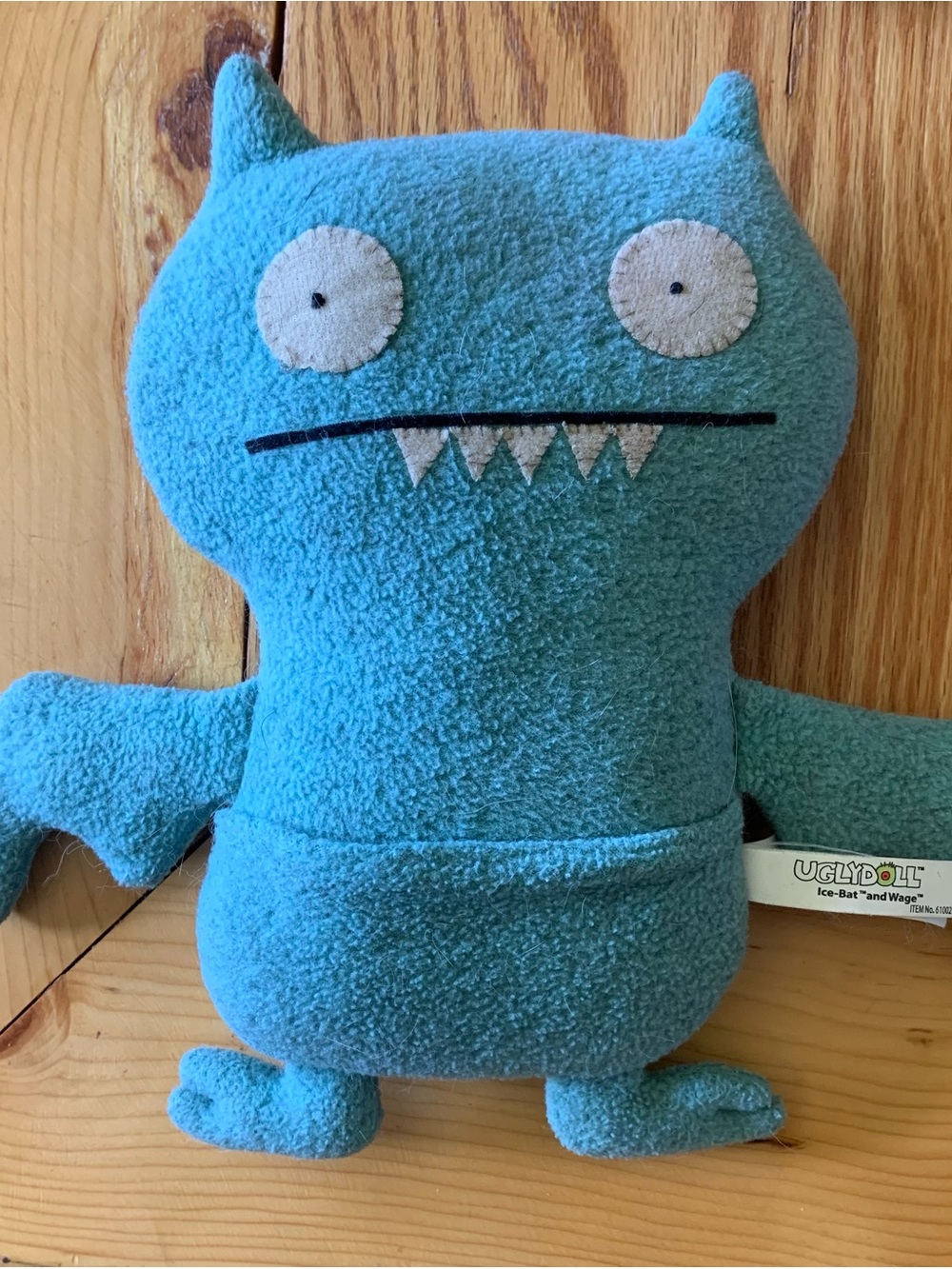 Uglydoll Ice-Bat Plush Toy - Teal Blue